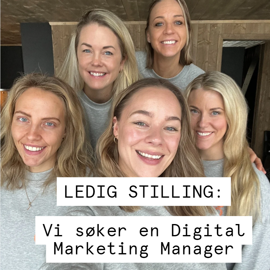 Vi vokser, og ønsker å ha med deg på markedsføringsteamet.